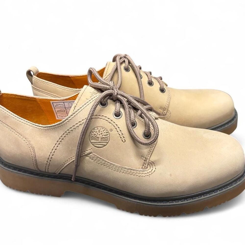 NEW Timberland Heritage Oxfords 11M Wheat Nubuck — New Without Box